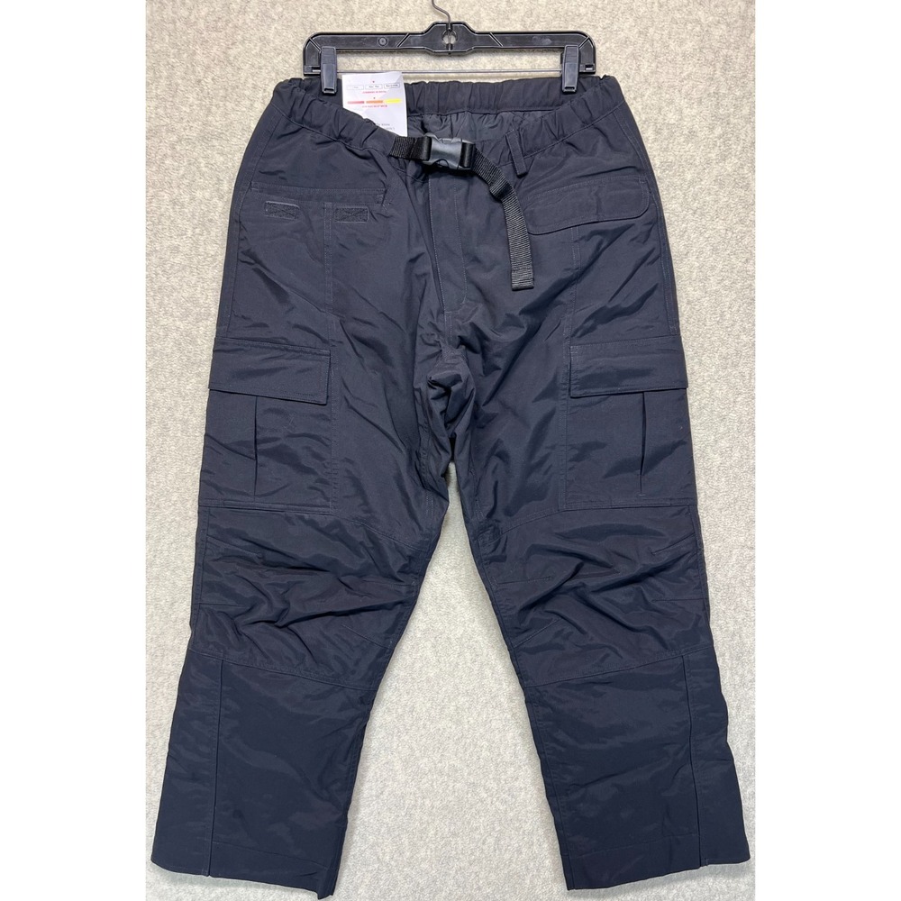 NWT Duluth Trading Mens Whaleback Waterproof Insulated Cargo Pants Ski Belted M